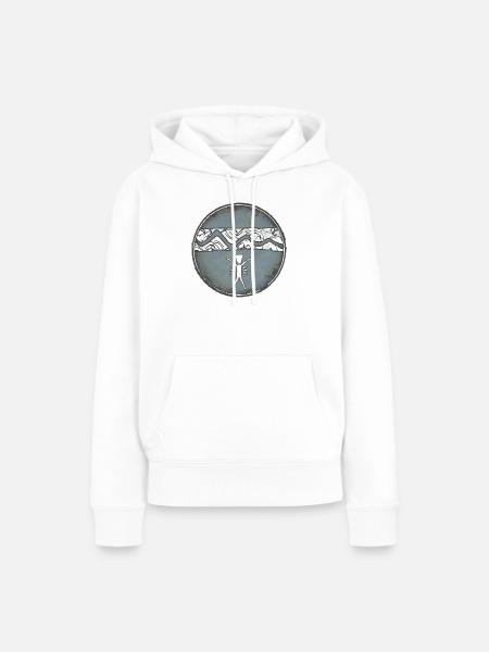 Maori Design - Frauen Premium Bio Hoodie - Weiß