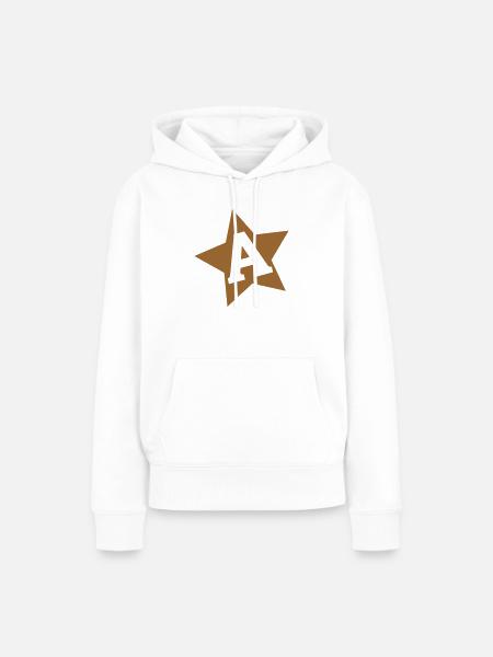 a_stars - Frauen Premium Bio Hoodie - Weiß