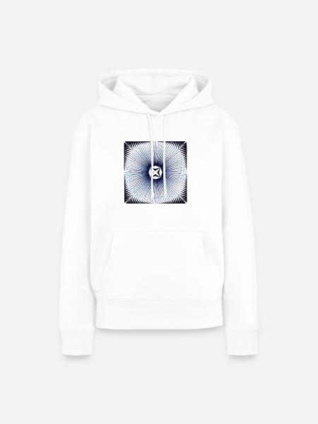 LMNArt - Frauen Premium Bio Hoodie - Weiß