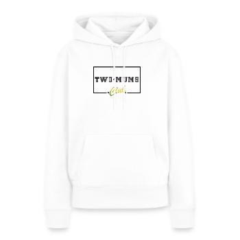 Two mums club LGBT 2 Mamas Mütter - Women’s Premium Organic Hoodie - white - Front - Julia (174cm)
