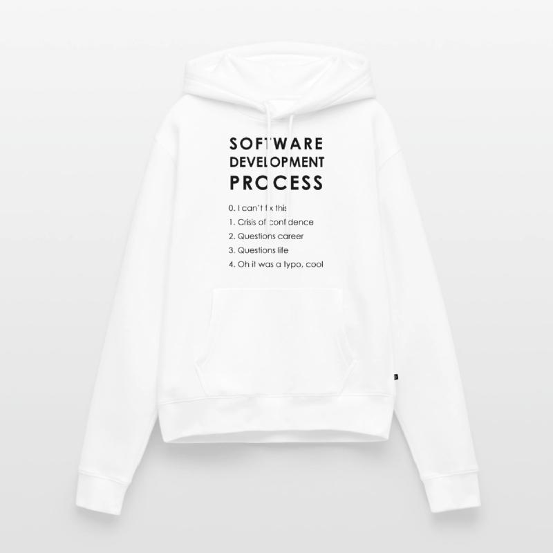 Software Development Process Women’s Premium Organic Hoodie