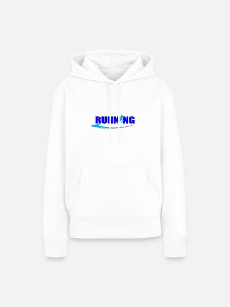 Ausgeführte - Frauen Premium Bio Hoodie - Weiß
