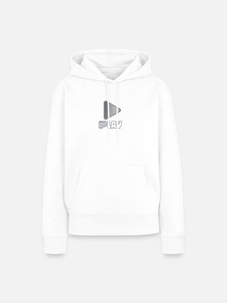Spielen - Frauen Premium Bio Hoodie - Weiß