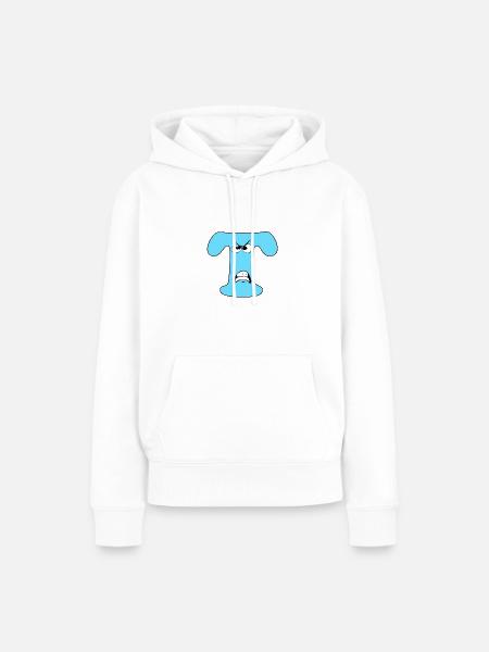 T - Frauen Premium Bio Hoodie - Weiß