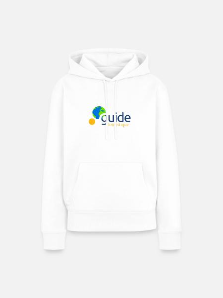 Reiseführer - Frauen Premium Bio Hoodie - Weiß