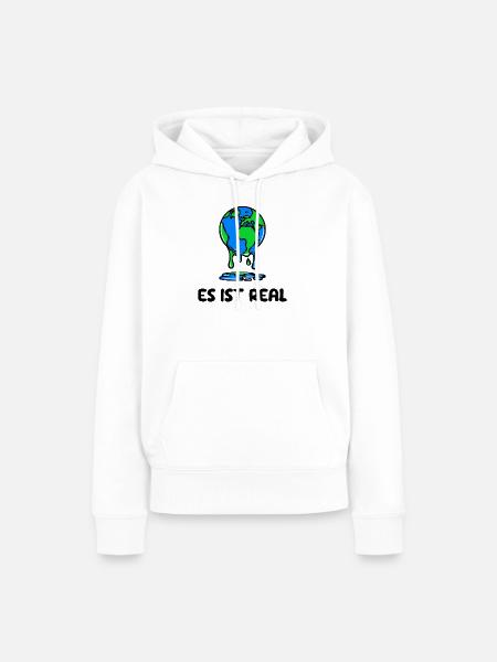 Umwelt Mutter Erde Natur Statement Naturschutz - Frauen Premium Bio Hoodie - Weiß