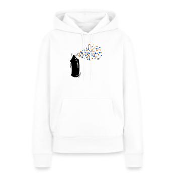 Wildstyle Sprayer Graffti Spraydose Strassenkunst - Frauen Premium Bio Hoodie - Weiß - Vorne - Julia (174cm)