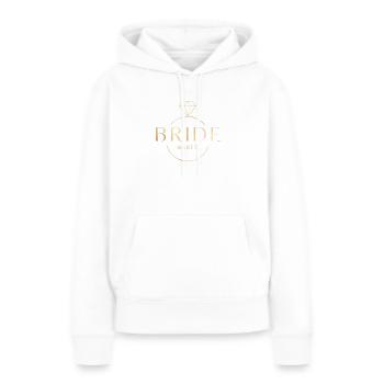Bride Babes! Customisable diamond ring - Women’s Premium Organic Hoodie - white - Front - Julia (174cm)