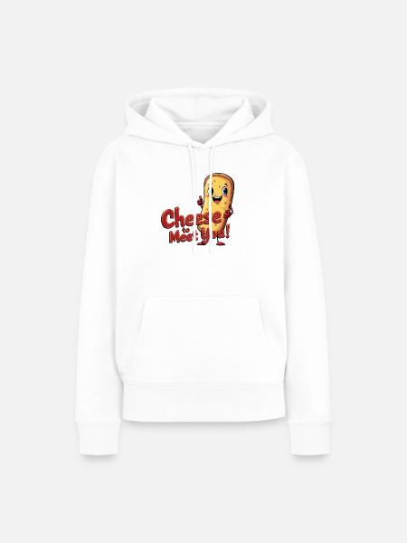 Cheese to Meet You! - Frauen Premium Bio Hoodie - Weiß