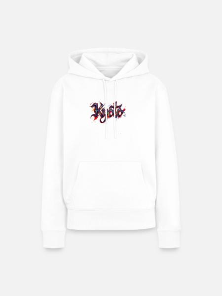 Kyoto Stadt - Frauen Premium Bio Hoodie - Weiß