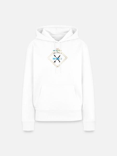 Gamer Load Skills  - Frauen Premium Bio Hoodie - Weiß