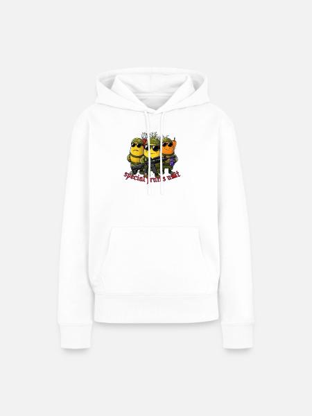 Spezialfrüchte Einheit - Frauen Premium Bio Hoodie - Weiß