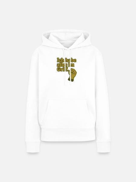 Ich habe alles im Griff - Frauen Premium Bio Hoodie - Weiß