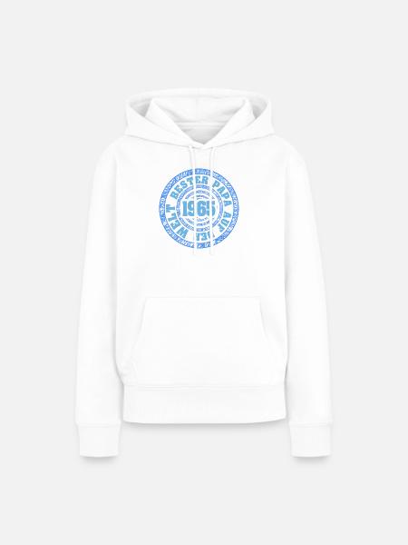 1965 - Frauen Premium Bio Hoodie - Weiß