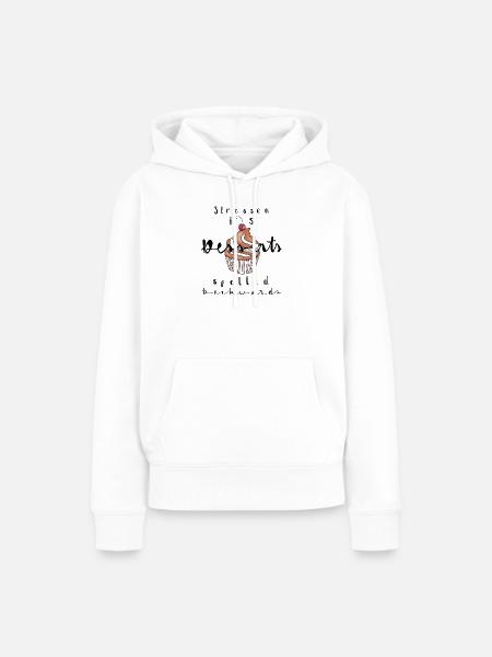 Cupcake - Frauen Premium Bio Hoodie - Weiß