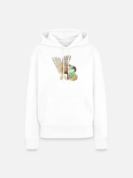 Ewigkeit - Frauen Premium Bio Hoodie - Weiß