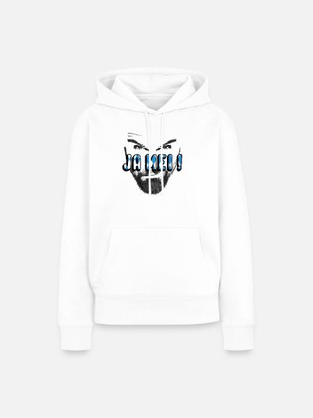 ja mei bayrisch dialekt - Frauen Premium Bio Hoodie - Weiß