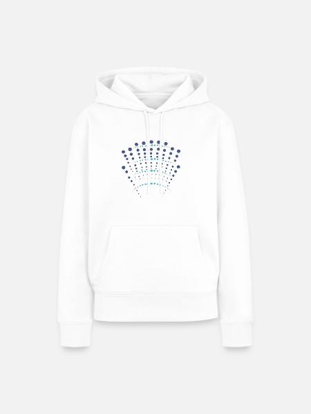 Dotart 011 - Frauen Premium Bio Hoodie - Weiß