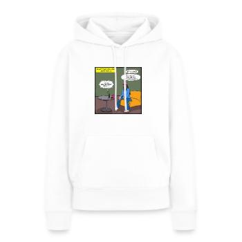Künstliche Intelligenz - Frauen Premium Bio Hoodie - Weiß - Vorne - Julia (174cm)