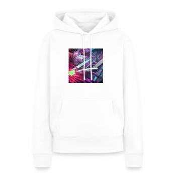 Blutiges Messer - Frauen Premium Bio Hoodie - Weiß - Vorne - Julia (174cm)