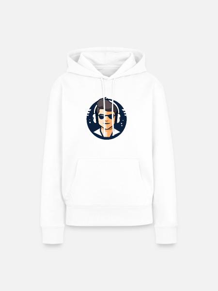 Sailor Beats - Frauen Premium Bio Hoodie - Weiß