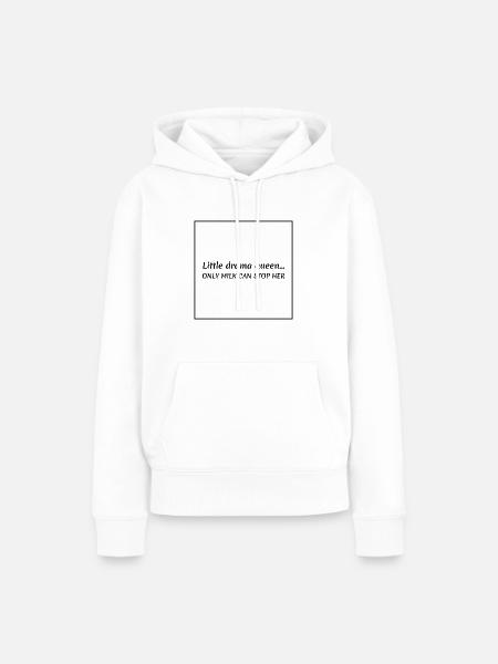 Babysprüche - Frauen Premium Bio Hoodie - Weiß