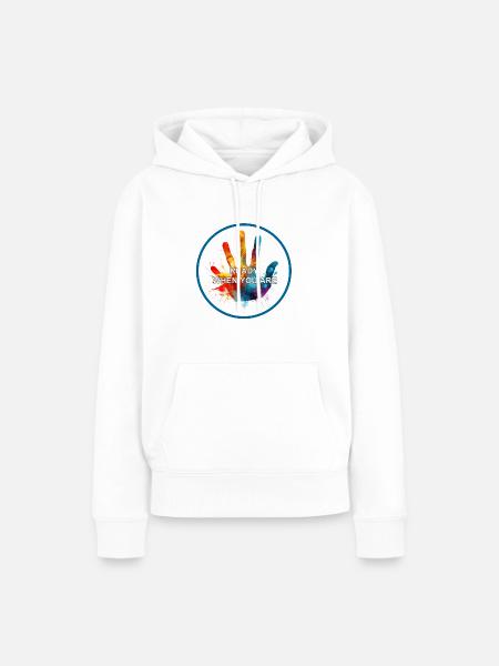 ready - Frauen Premium Bio Hoodie - Weiß