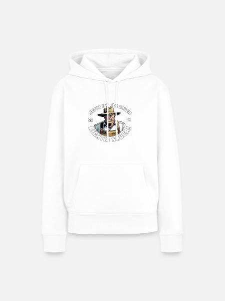 Bauernprotest - Frauen Premium Bio Hoodie - Weiß