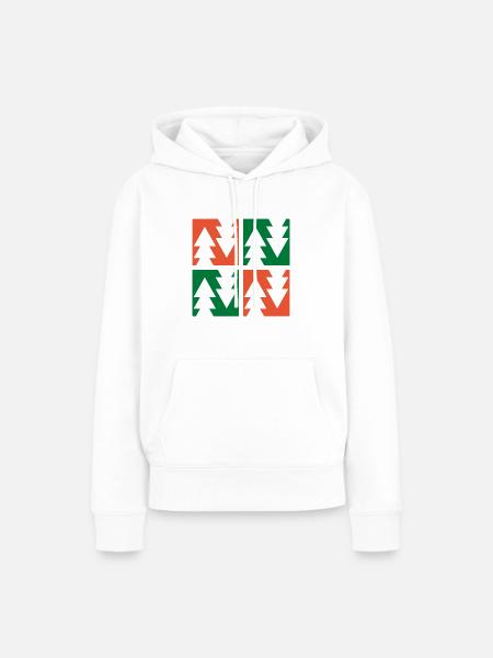 Graphic art - Frauen Premium Bio Hoodie - Weiß