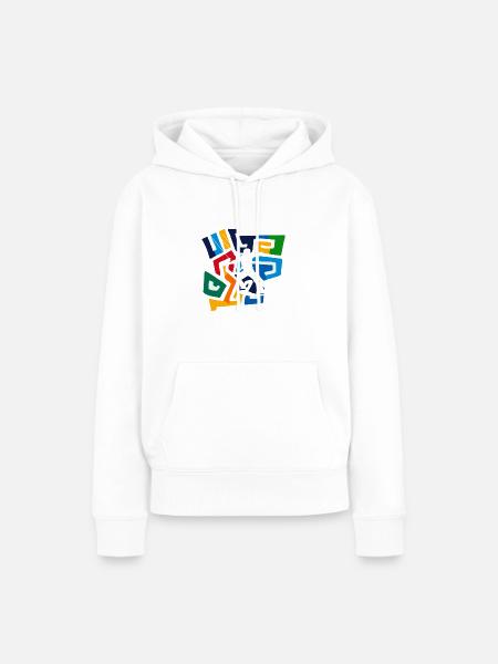 Wakeboard Wassersport - Frauen Premium Bio Hoodie - Weiß