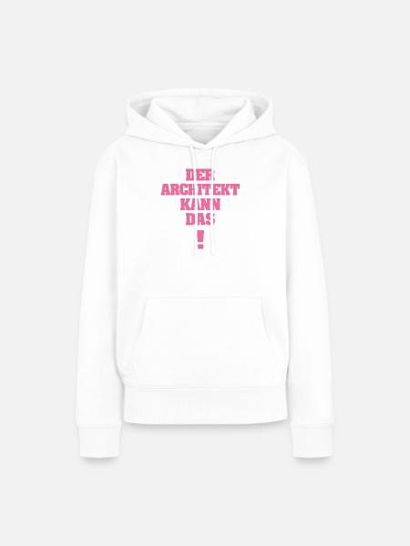 Architekt - Frauen Premium Bio Hoodie - Weiß