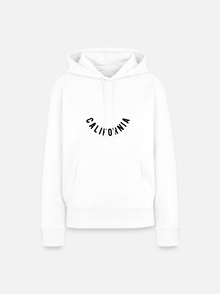 California - Frauen Premium Bio Hoodie - Weiß
