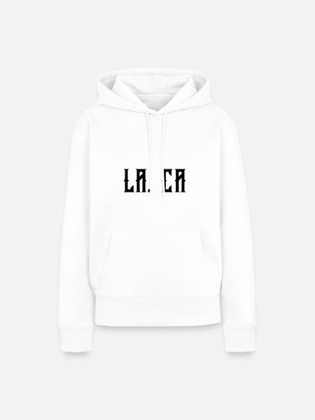 LA CA - Frauen Premium Bio Hoodie - Weiß