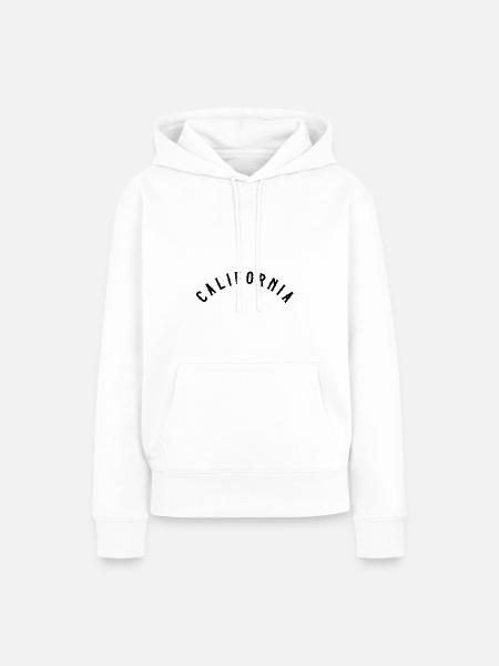 California - Frauen Premium Bio Hoodie - Weiß