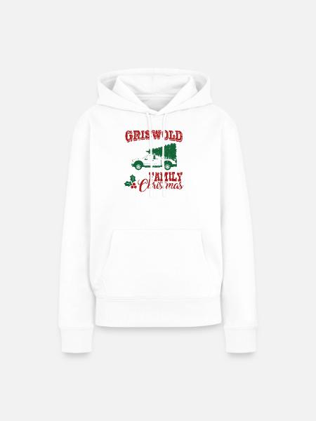 Griswold - Frauen Premium Bio Hoodie - Weiß