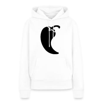 Chili - Frauen Premium Bio Hoodie - Weiß - Vorne - Julia (174cm)