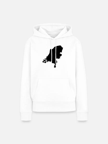 Netherlands - Frauen Premium Bio Hoodie - Weiß