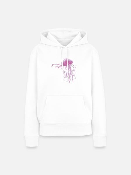 Meerestiere - Frauen Premium Bio Hoodie - Weiß