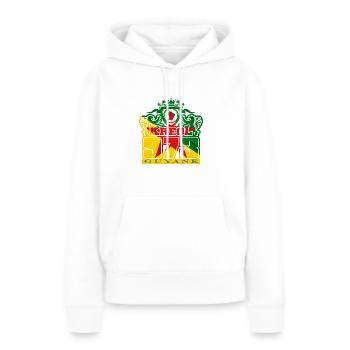 973 Kreol Guyane Vorhang - Frauen Premium Bio Hoodie - Weiß - Vorne - Julia (174cm)