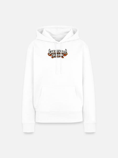 Sauerteigbrot Saison Design - Frauen Premium Bio Hoodie - Weiß