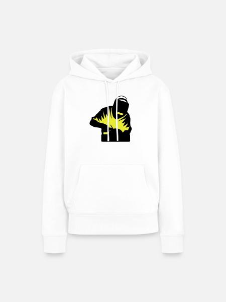 Schweisser 2 Farbig - Frauen Premium Bio Hoodie - Weiß