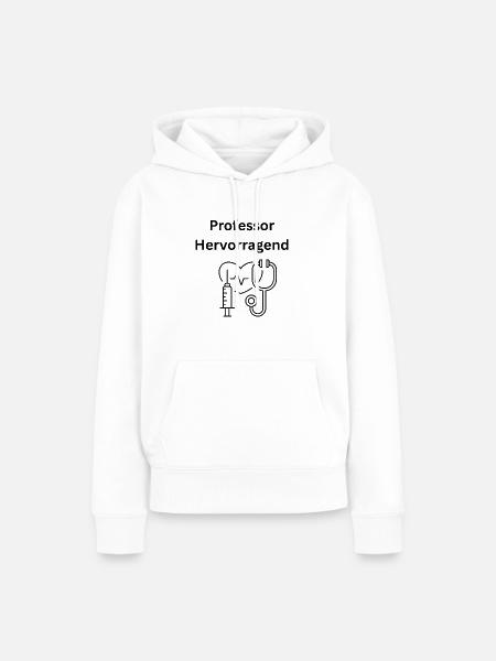 Professor Hervorragend - Frauen Premium Bio Hoodie - Weiß