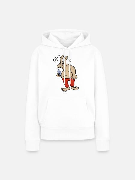 Hangover 1 - Frauen Premium Bio Hoodie - Weiß