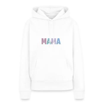 Boy Mom - Women’s Premium Organic Hoodie - white - Front - Julia (174cm)