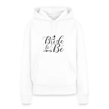 bride to be wedding Braut JGA Party - Frauen Premium Bio Hoodie - Weiß - Vorne - Julia (174cm)