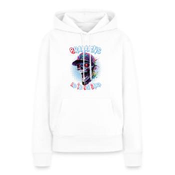 Cool Halloween Undead: Zombie Walking Undead Party - Women’s Premium Organic Hoodie - white - Front - Julia (174cm)