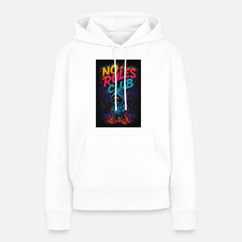 A5A5590F E80D 4A1A 8598 91BBEB1E53B5 - Frauen Premium Bio Hoodie - Weiß