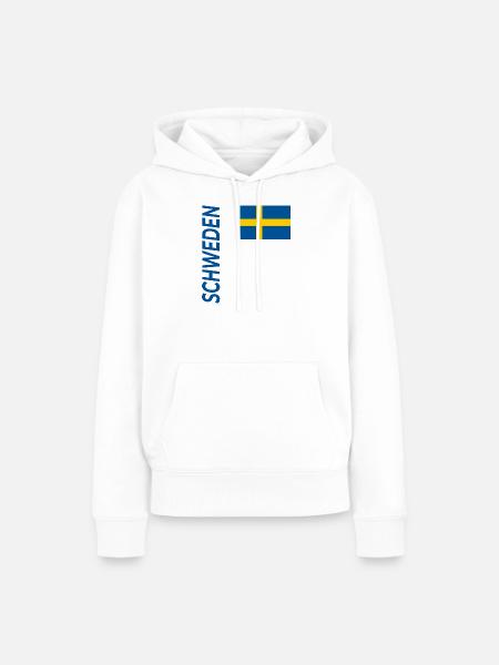 Ystad - Frauen Premium Bio Hoodie - Weiß