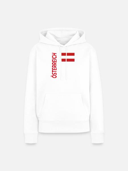 Innsbruck - Frauen Premium Bio Hoodie - Weiß