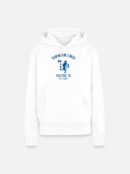 Tonsberg Norge Norwegen - Frauen Premium Bio Hoodie - Weiß